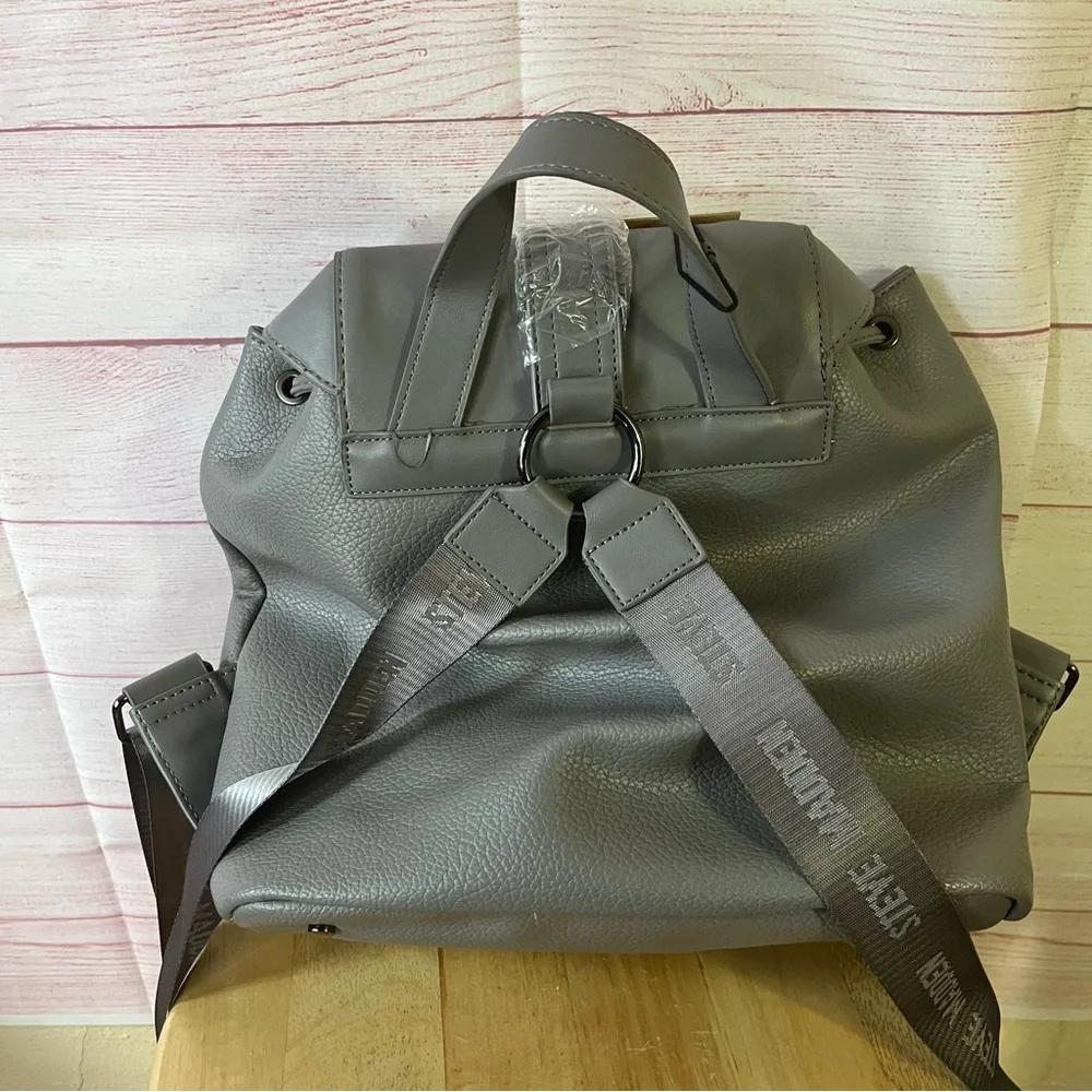 Steve Madden NWT Circular Grey‎ BDarryl Backpack